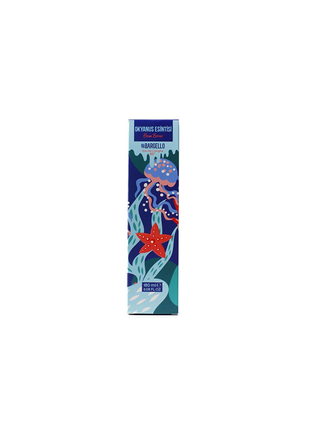 Okyanus Esi̇nti̇si̇ 180 Ml Cam Dökme Kapak Kolonya Edc-2