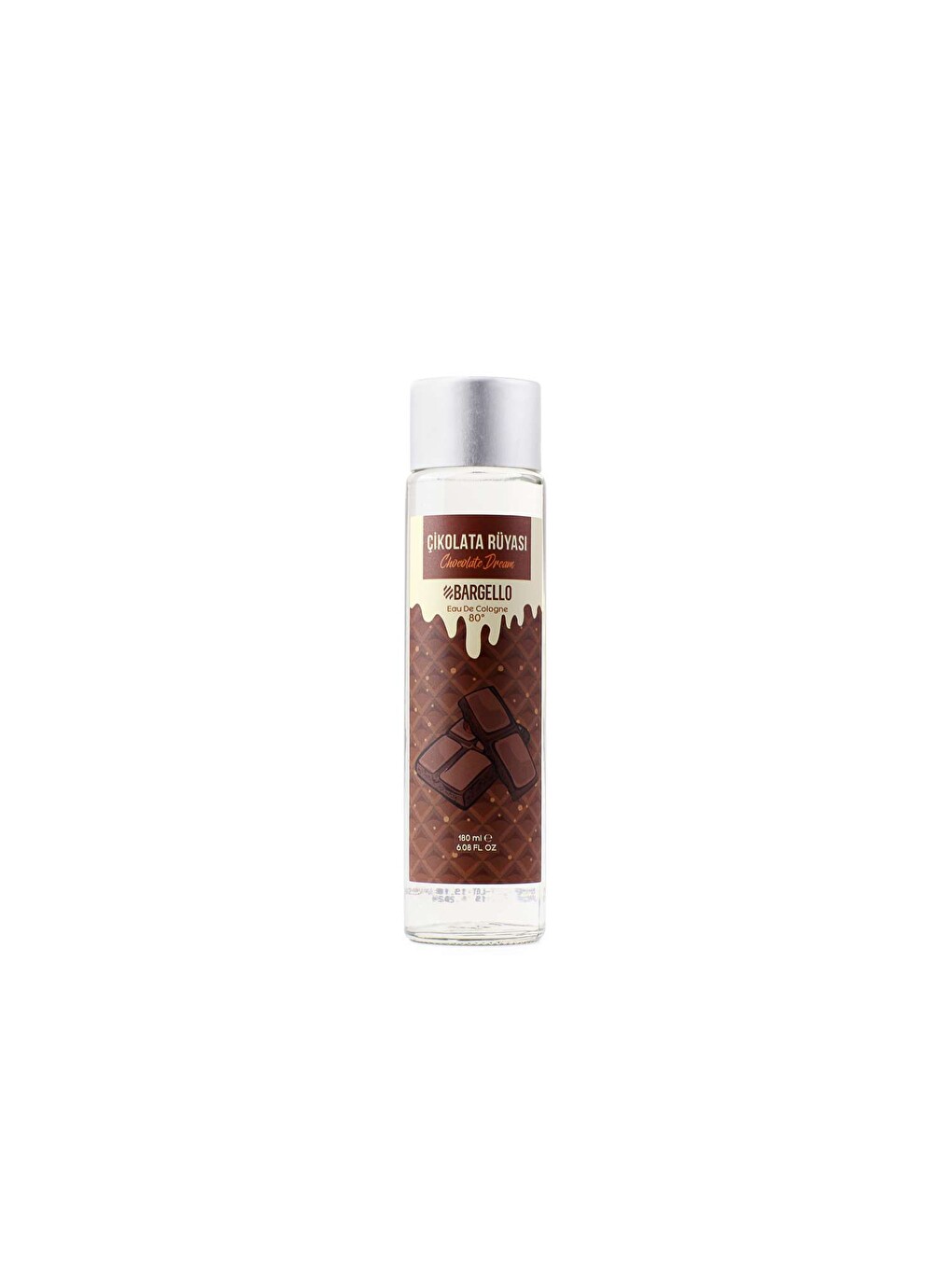 Çi̇kolata Rüyasi 180 Ml Cam Dökme Kapak Kolonya Edc-3