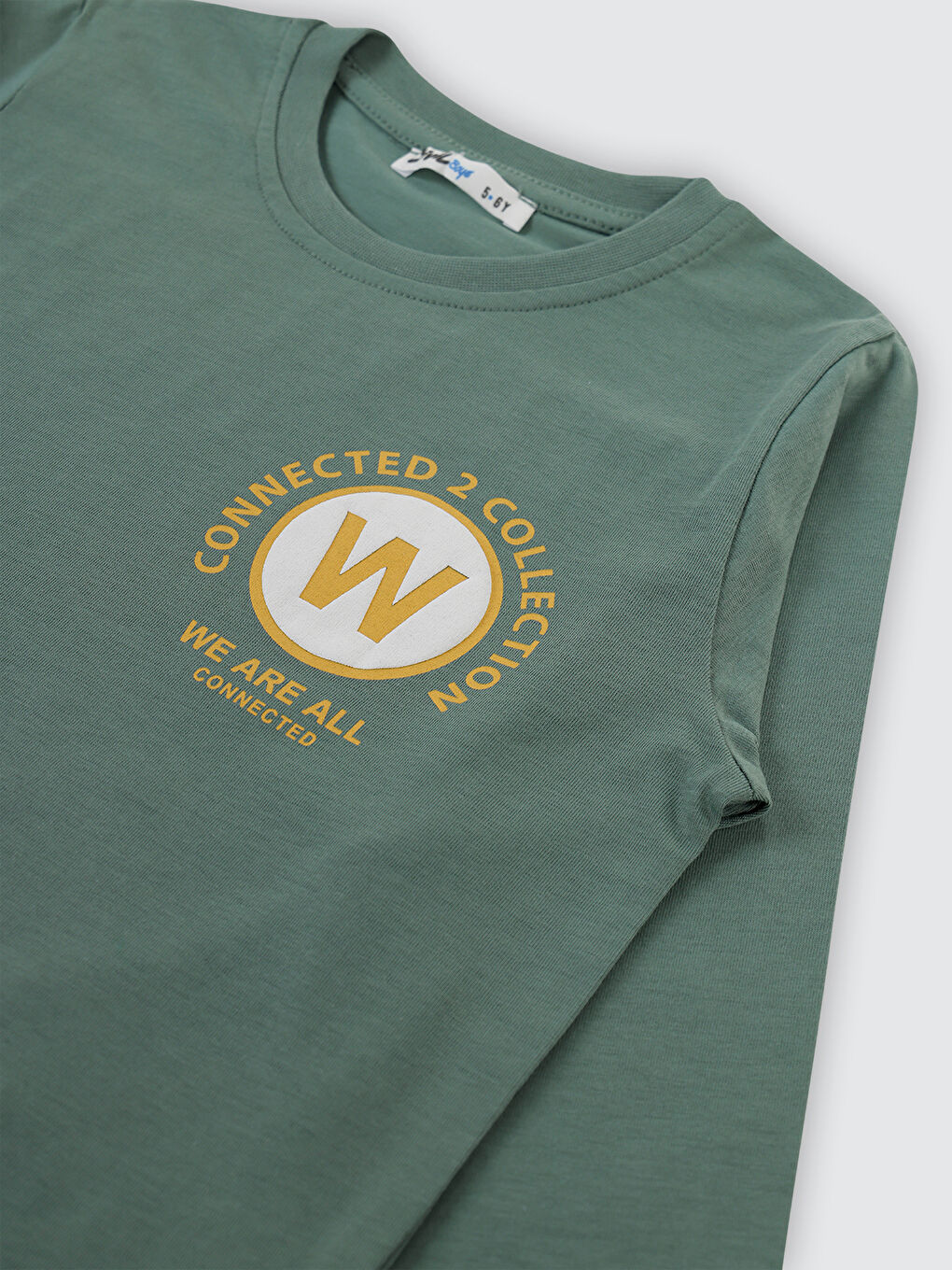 Boys Erkek Çocuk 2'li Sweatshirt 5-13 Yaş Sarı-6