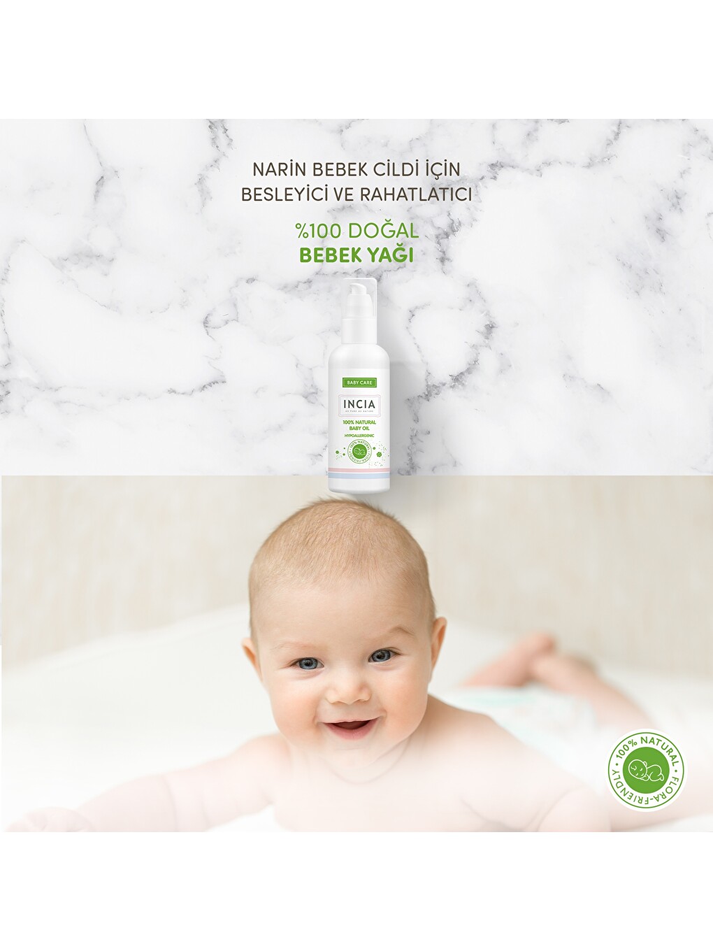 %100 Doğal Bebek Yağı Organik Jojoba Bakım Masaj Yağı Parafinsiz Bitkisel Vegan 110 Ml-3