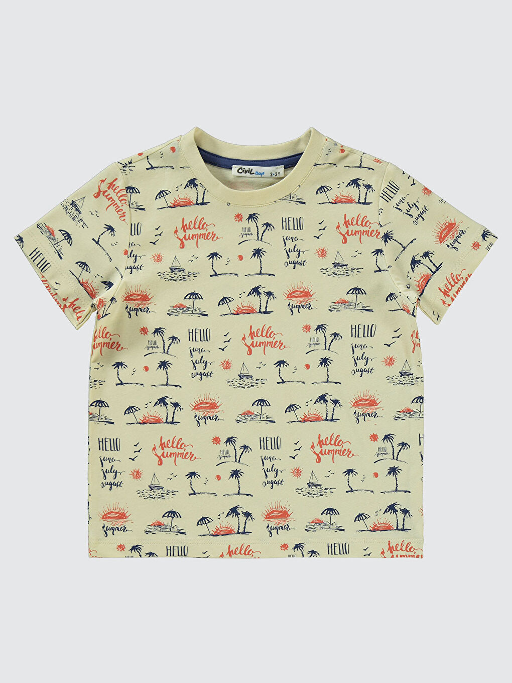 Boys Erkek Çocuk 3'lü Takım Set 2-5 Yaş Kırmızı-7