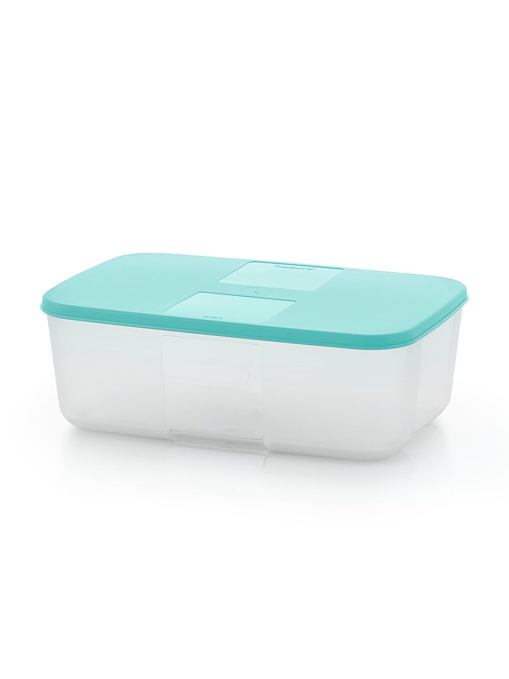 Renksiz Buzdolabı Saklama Kabı 2’li Set-1