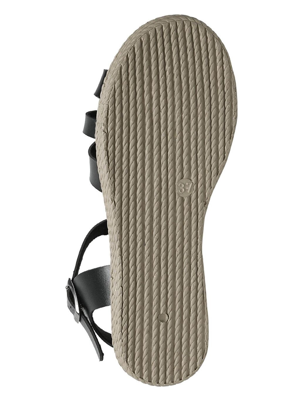 BECA 2FX Siyah Kadın Düz Sandalet-4