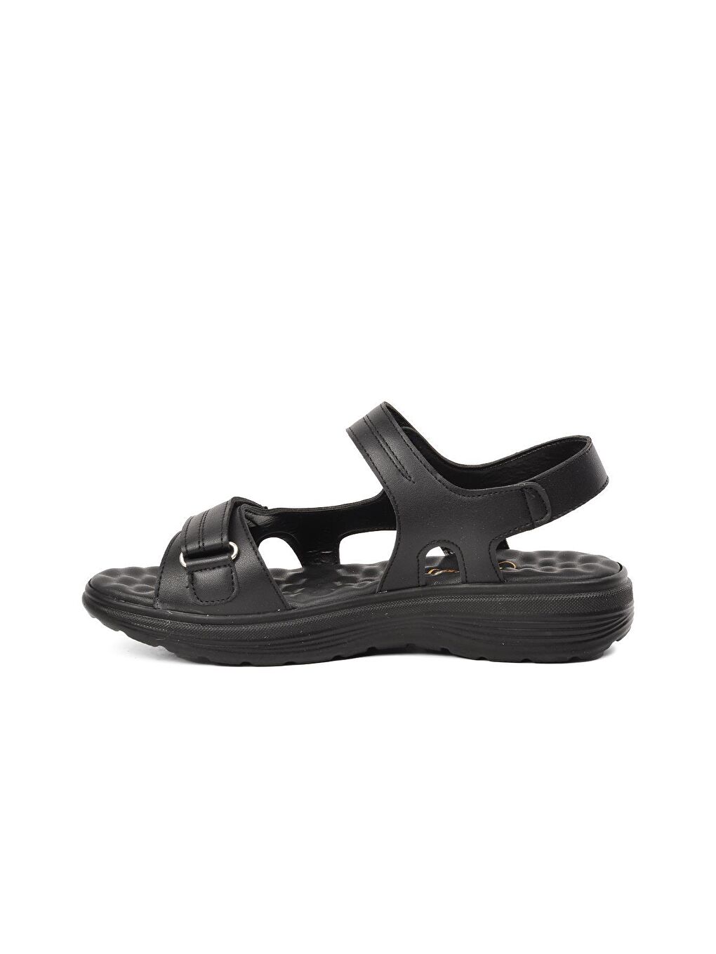 336 Siyah Kadın Sandalet-1