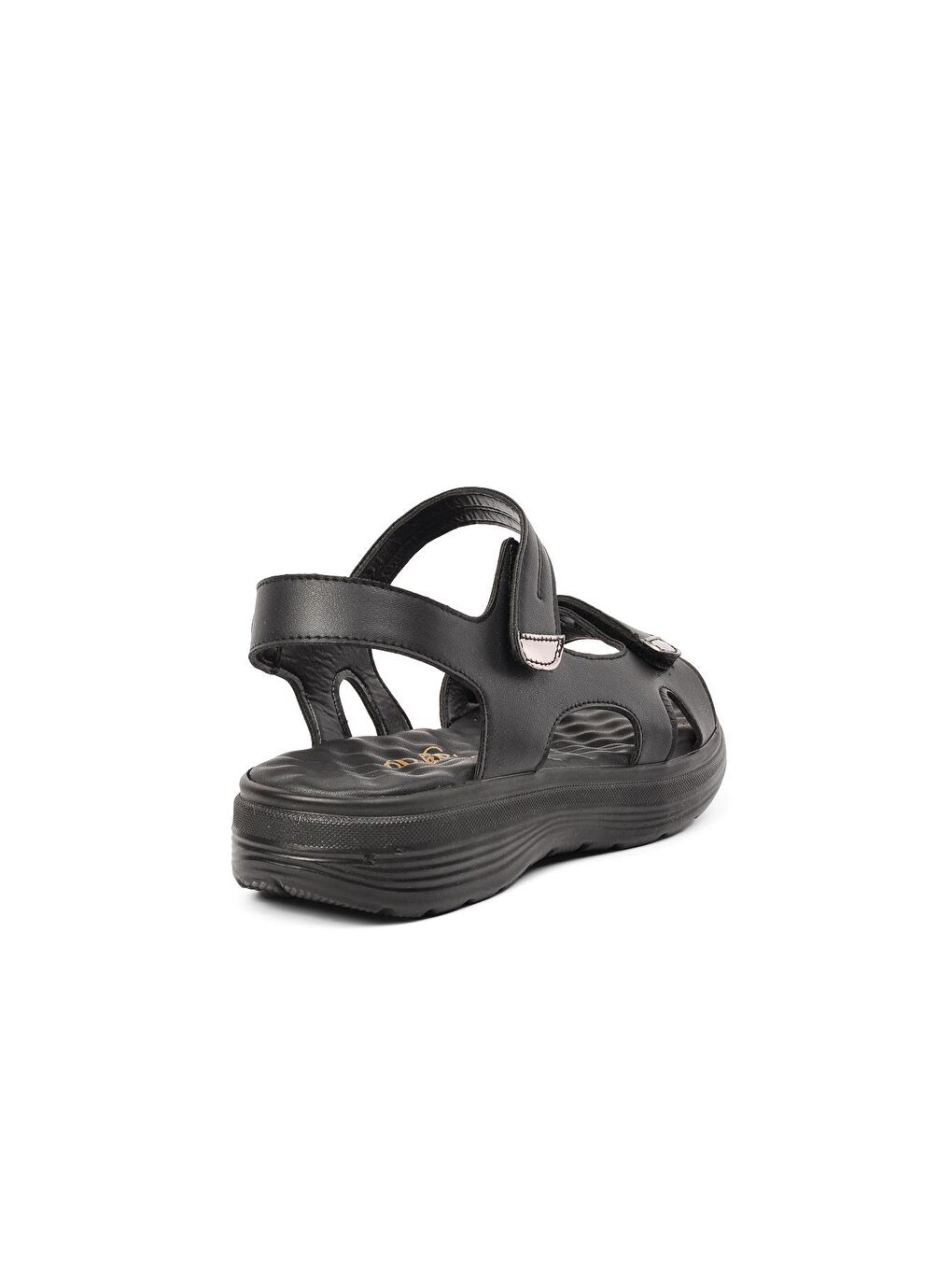 336 Siyah Kadın Sandalet-3