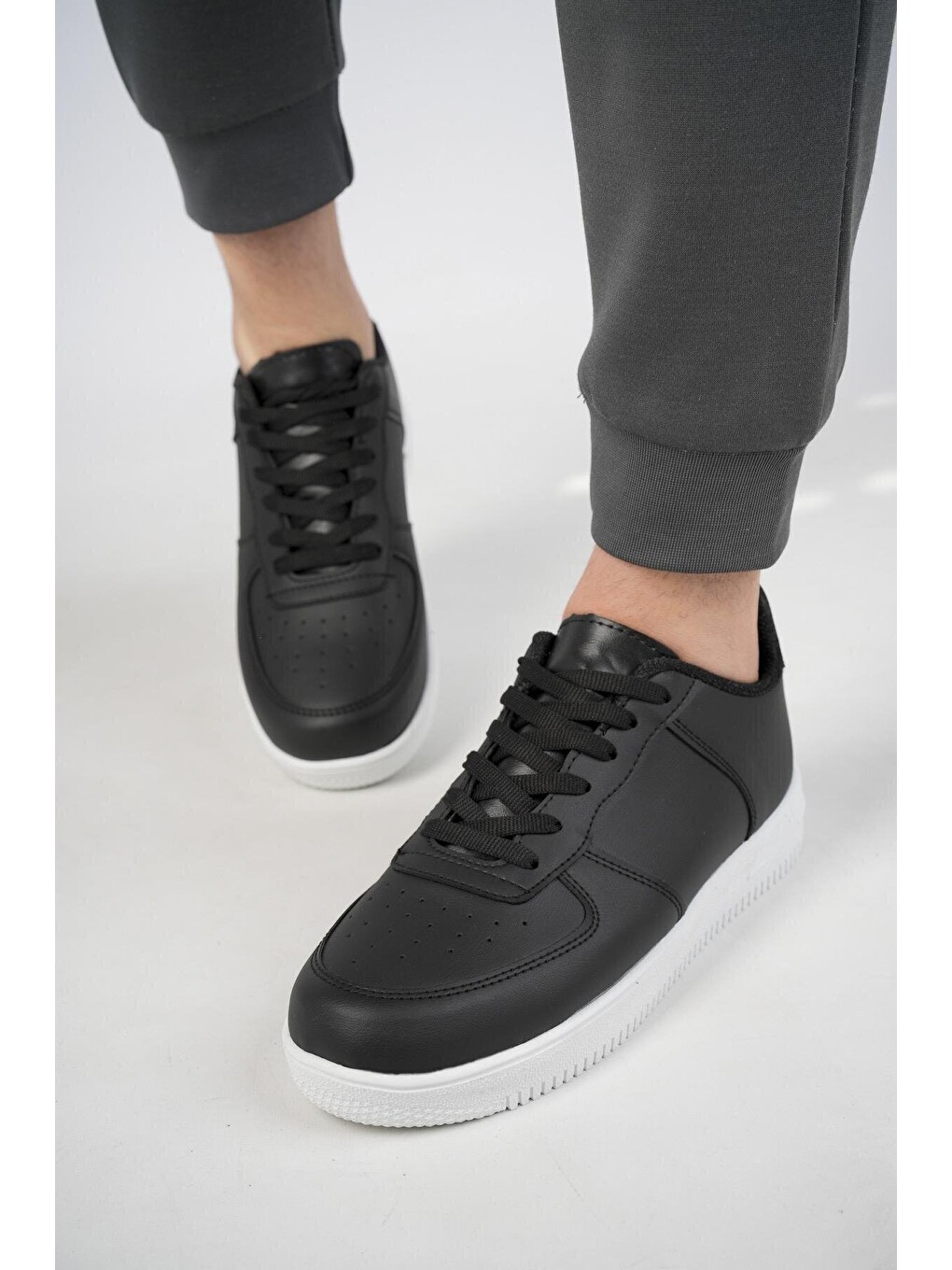 Siyah Svt01 Unisex Sneaker Ayakkabı