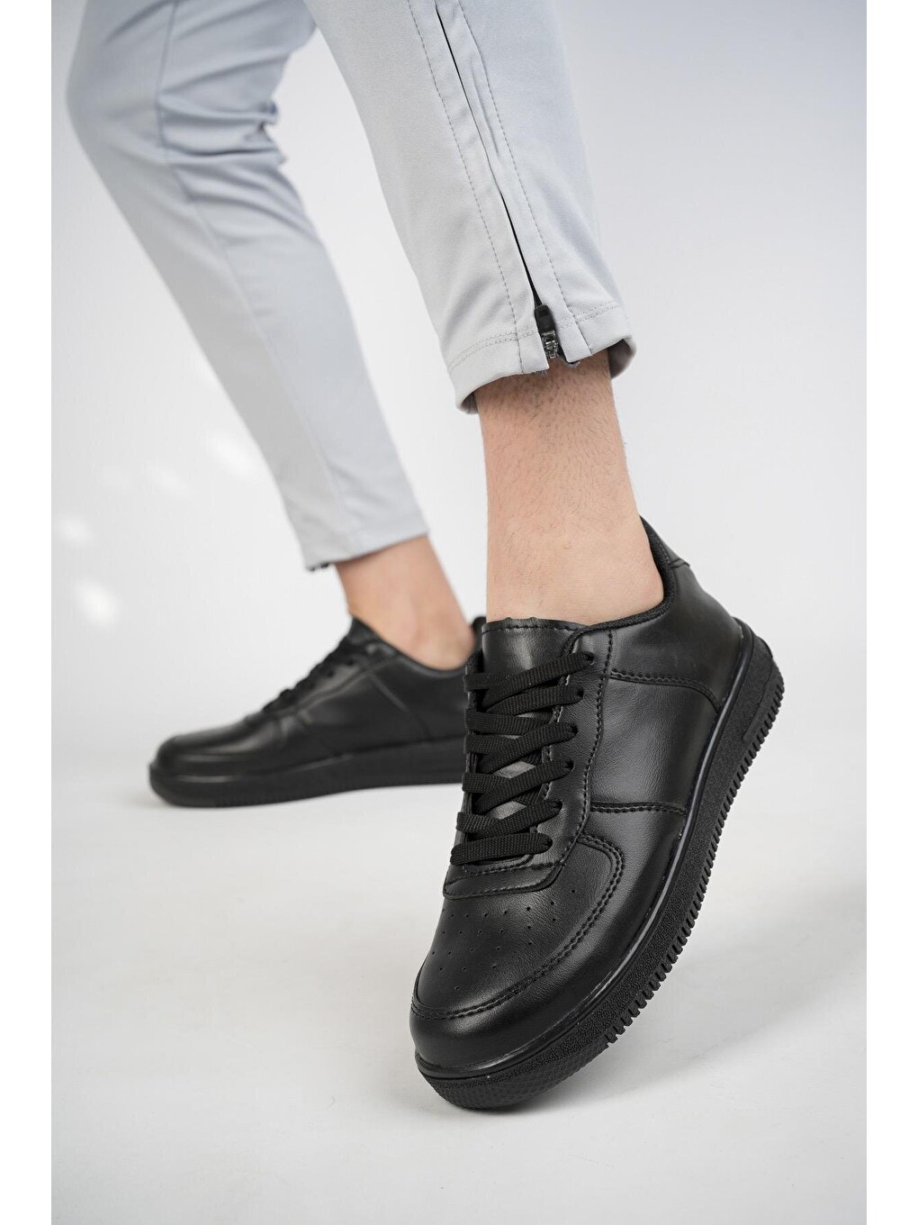 Siyah Svt01 Unisex Sneaker Ayakkabı-2