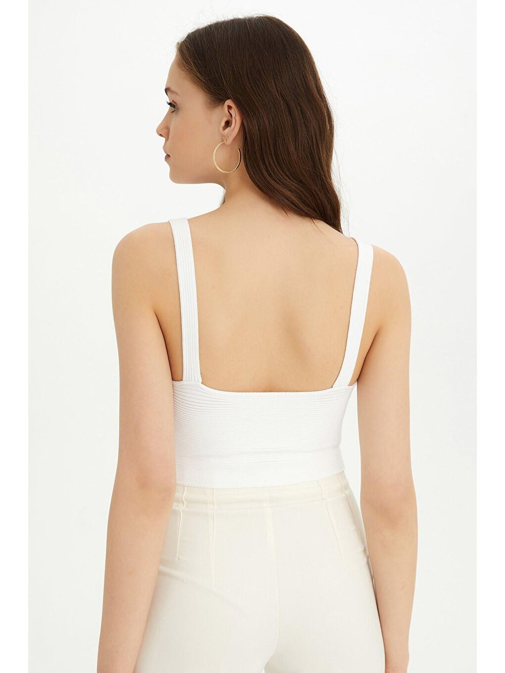 Ekru Atlet Bluz Triko Takım-3