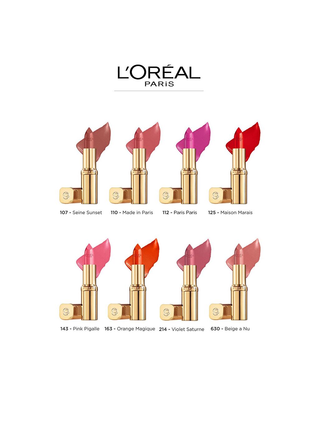 L'Oreal Paris Pembe Color Riche Saten Bitişli Ruj - 112 Paris Paris (Pembe) - 5