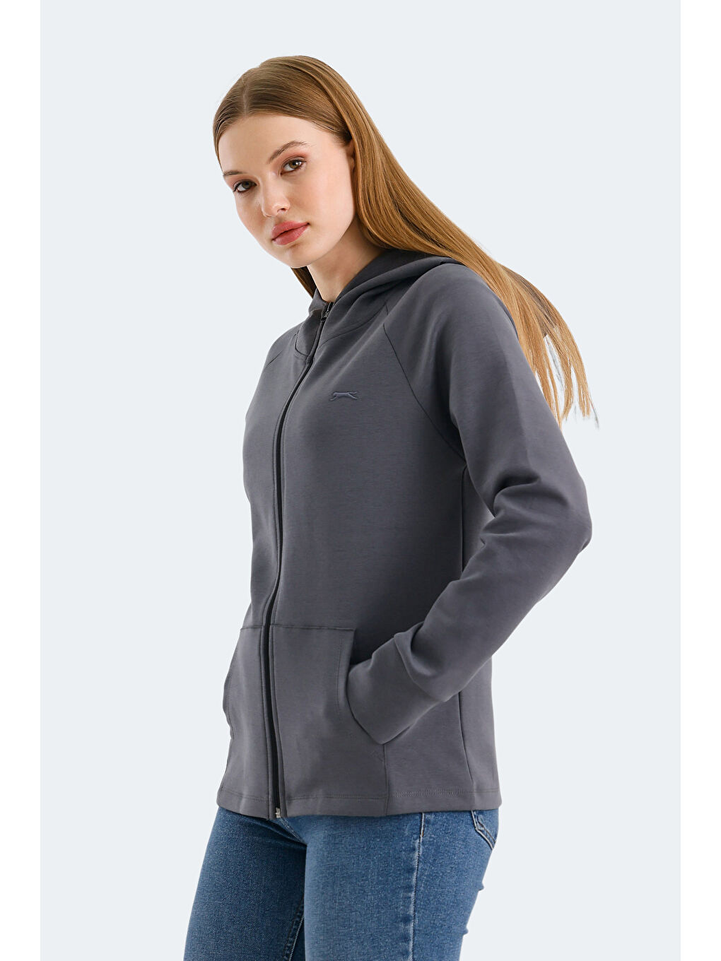 VASCO Kadın Koyu Gri Sweatshirt-3