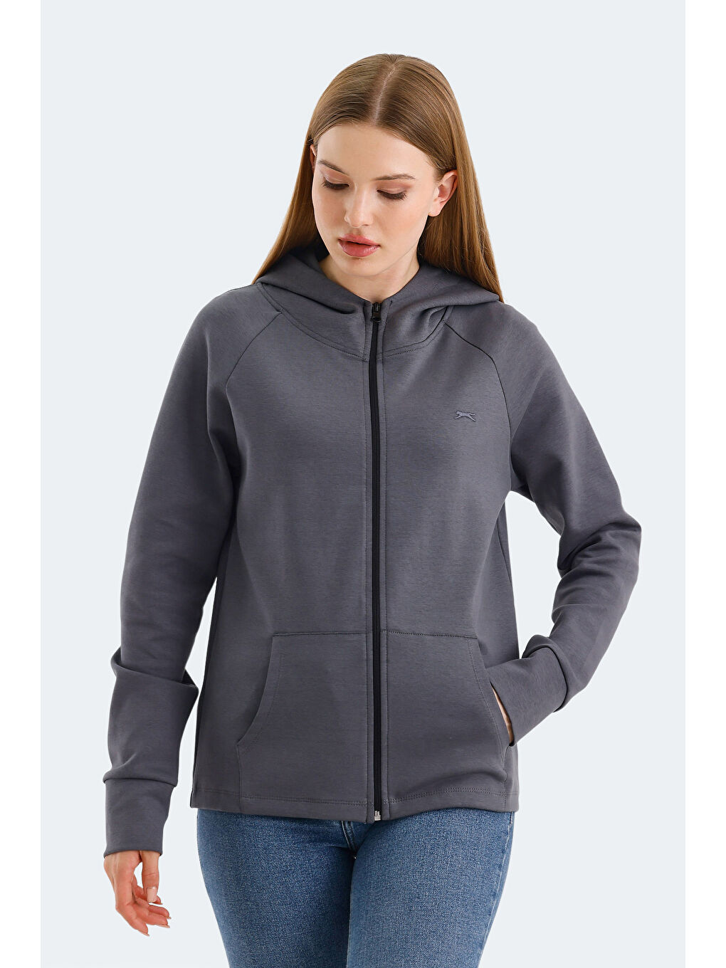 VASCO Kadın Koyu Gri Sweatshirt-5