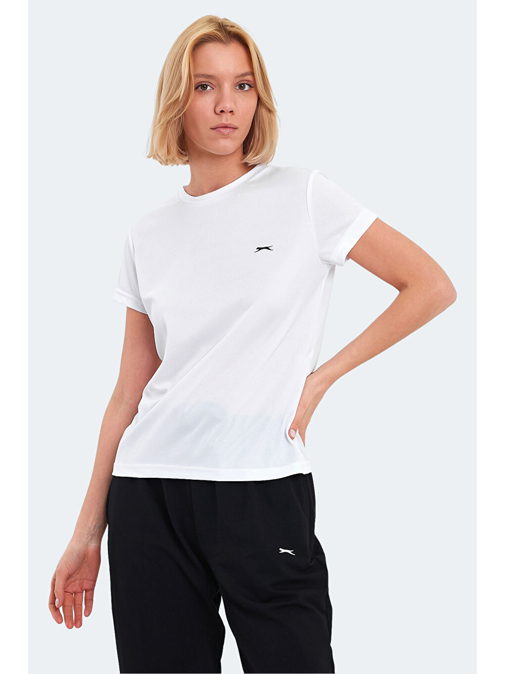 RACING Kadın Beyaz Tişört-2