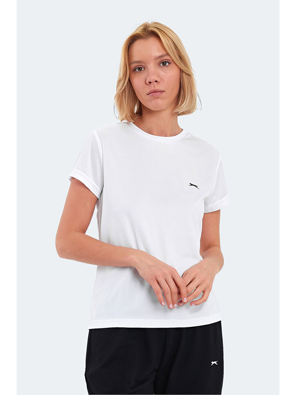 RACING Kadın Beyaz Tişört-5