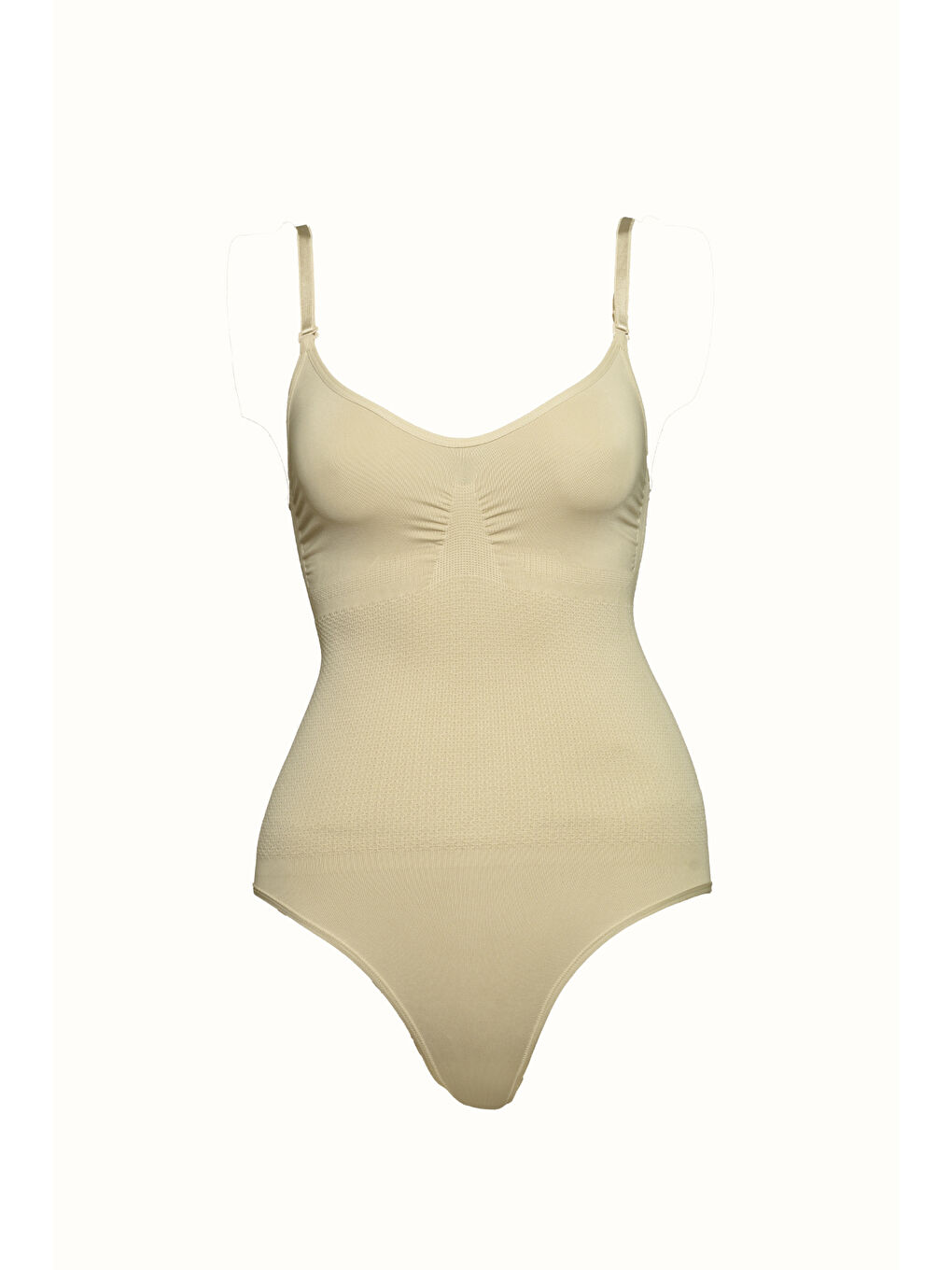 C&City Bej C12012 Kadın Body Slip Korse Ten