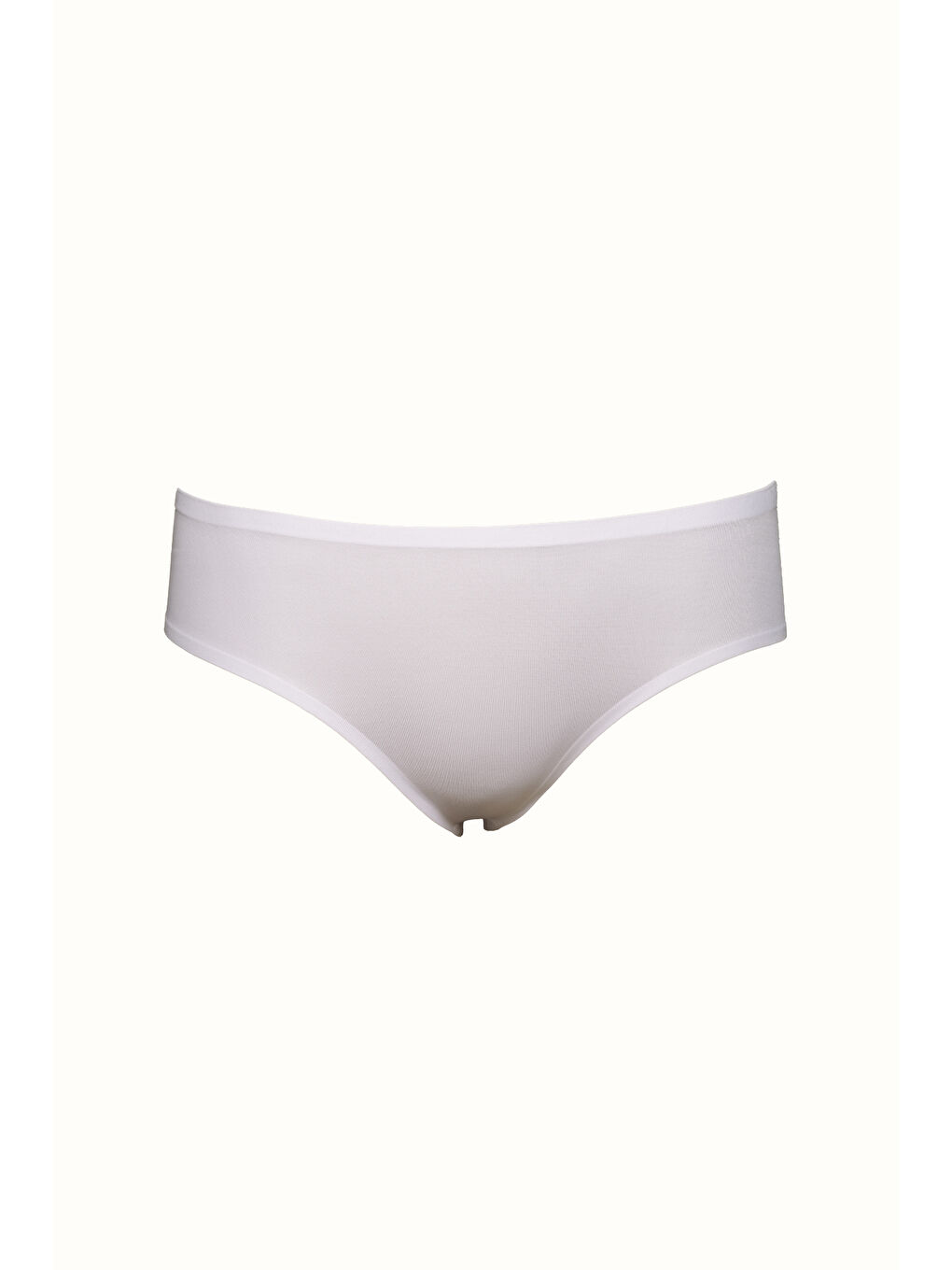 C12803 Kadın Yapıştırma Lazer Kesim Külot Beyaz