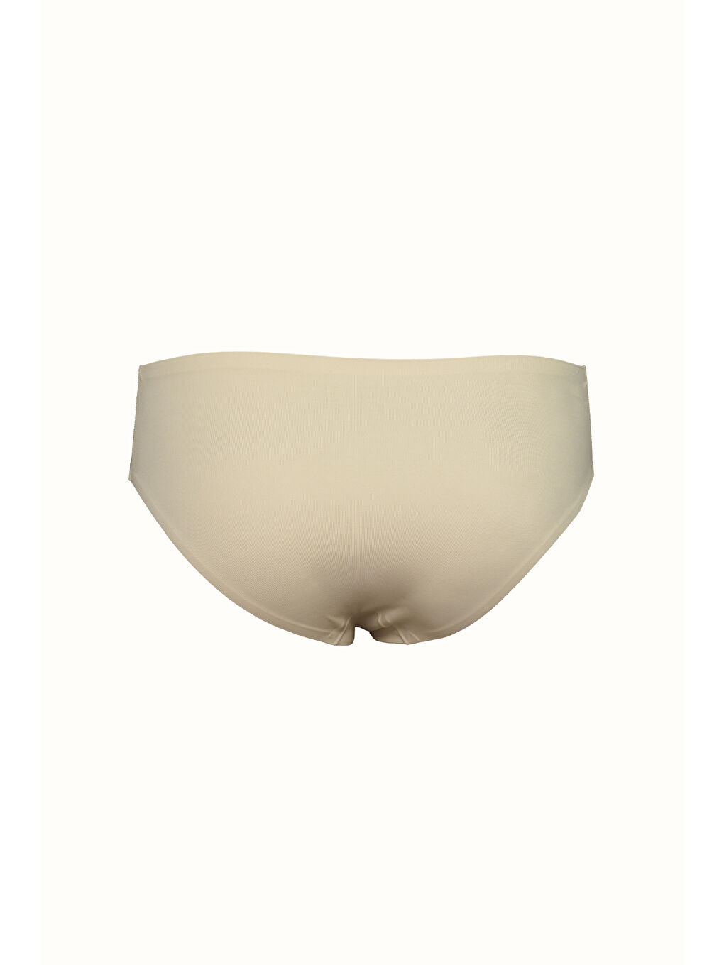 Bej C12803 Kadın Yapıştırma Lazer Kesim Külot Ten-1