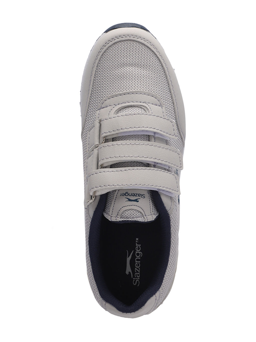 AGATHA I Kadın Cırt Cırtlı Gri / Lacivert Günlük Spor Ayakkabısı-4