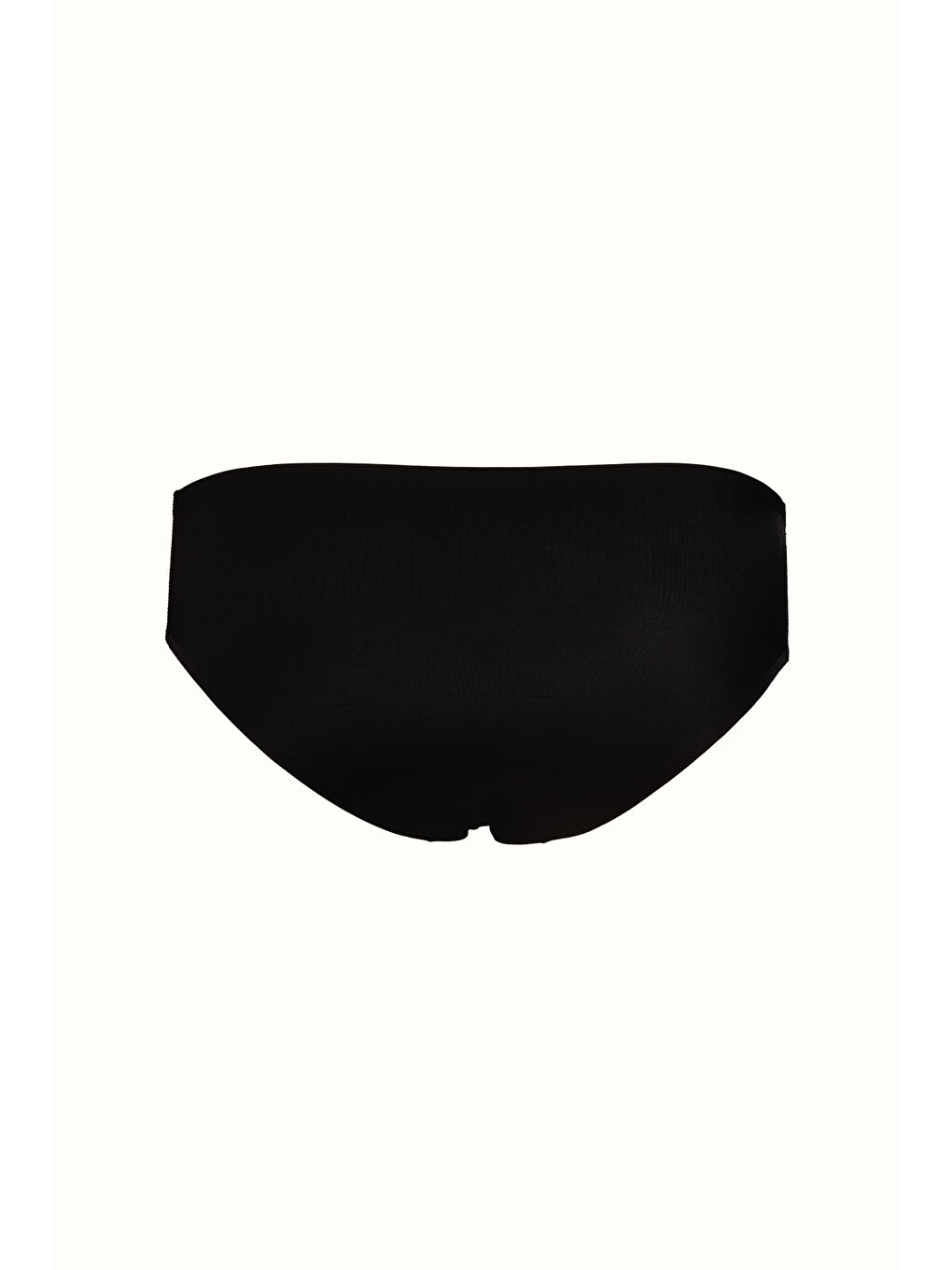 C12803 Kadın Yapıştırma Lazer Kesim Külot Siyah-1