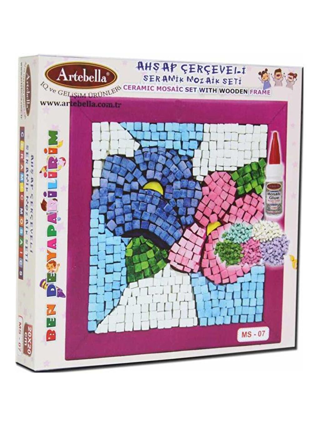 Artebella Karışık Seramik Mozaik Set 20x20cm MS-07