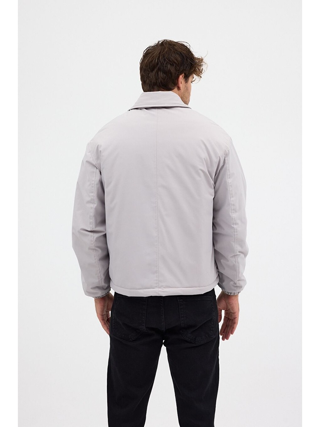 Ekru Vibes Boxy Fit Ceket 011-2
