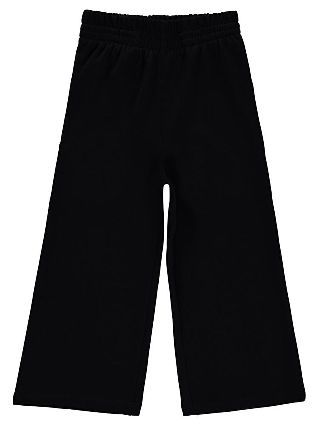 Girls Düz 2-5 Yaş Pantolon - Siyah 5-6 Yaş