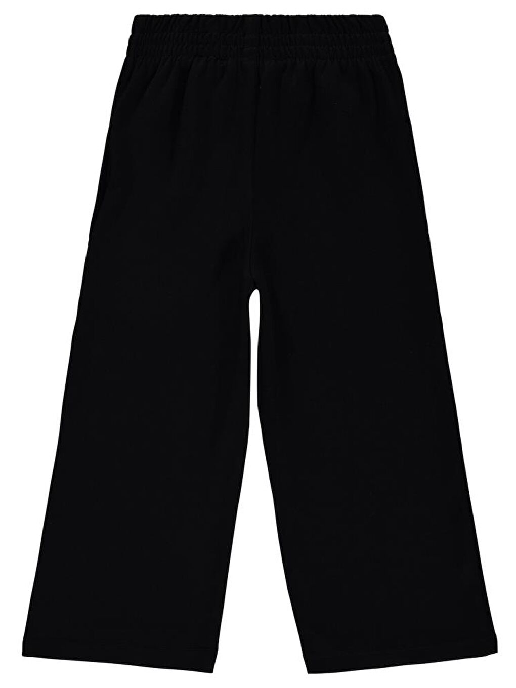 Girls Düz 2-5 Yaş Pantolon - Siyah 5-6 Yaş-1