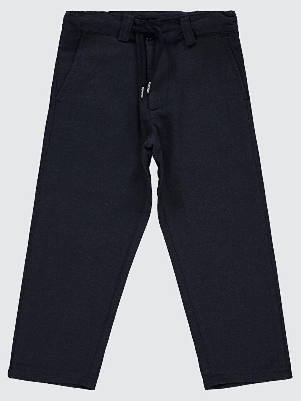 İndigo Boys Klasik İpli 2-5 Yaş Pantolon - Mavi 2-3 Yaş-1