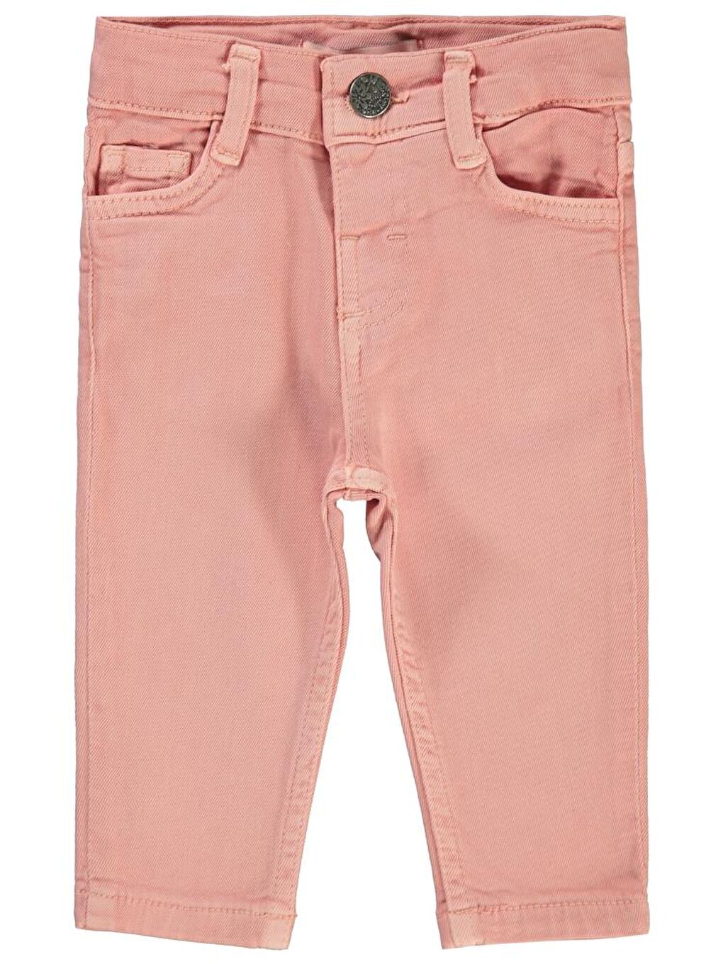 Baby Düz 6-18 Ay Pantolon - Pembe 9-12 Ay
