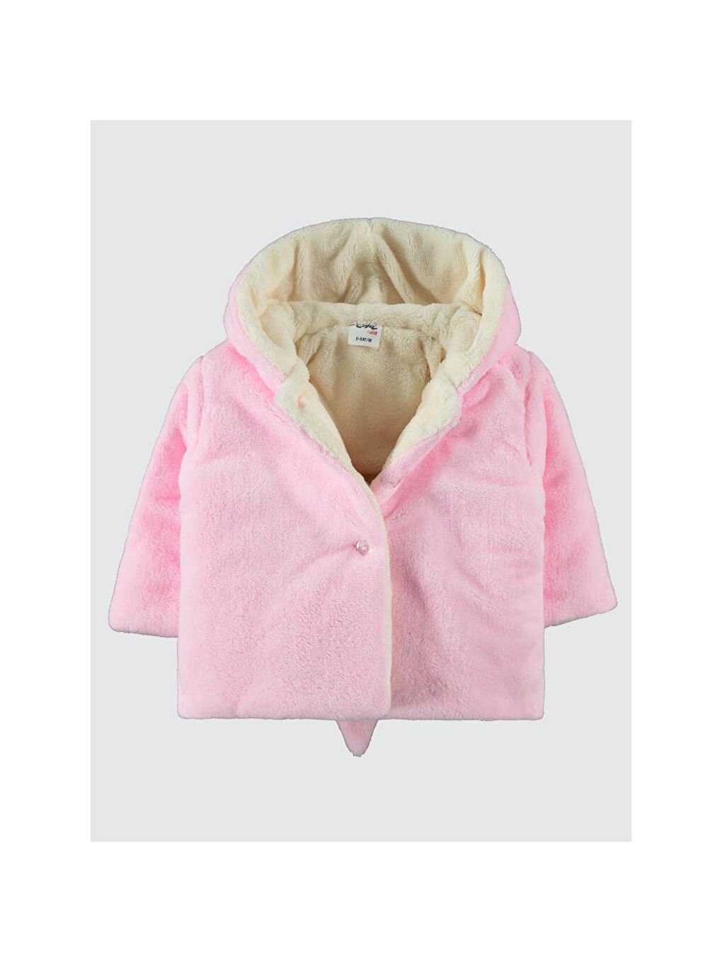 Baby Kuyruklu 6-18 Ay Mont - Pembe 6-9 Ay-1
