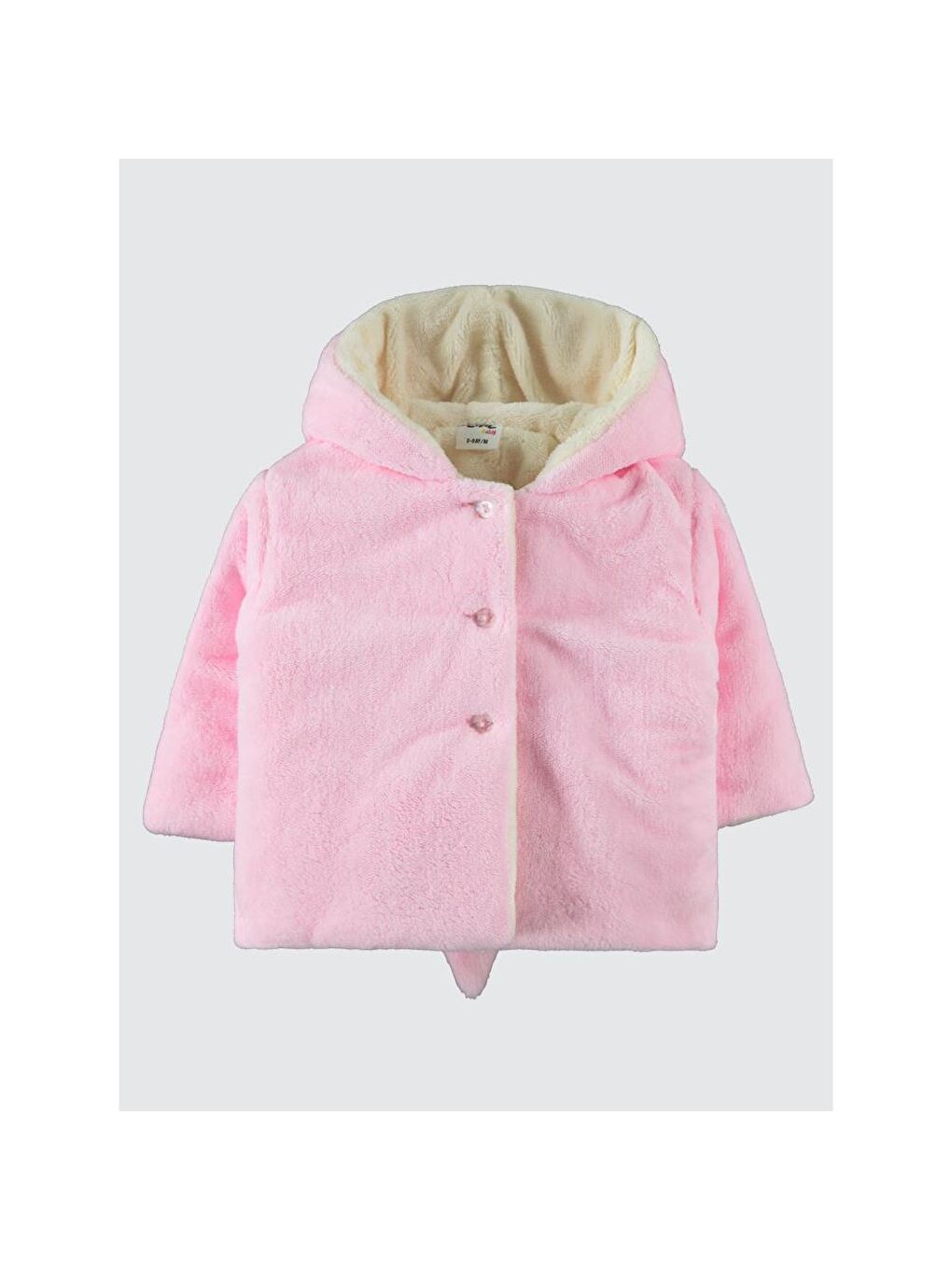 Baby Kuyruklu 6-18 Ay Mont - Pembe 6-9 Ay-7