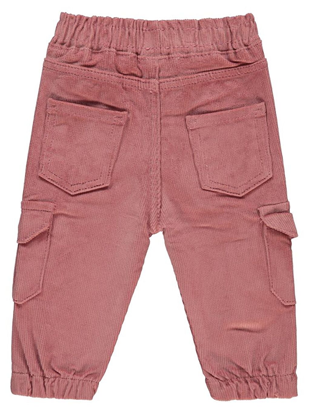 Pembe Baby Kargo Cepli Jogger 9-18 Ay Pantolon - Pudra 9-12 Ay-3