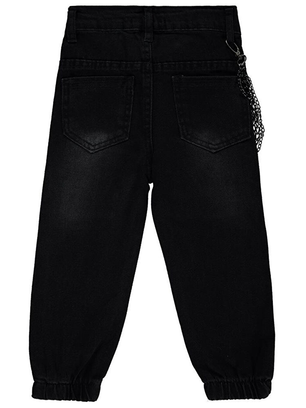 Girls Torba Cepli Kapaklı 2-5 Yaş Pantolon - Siyah 2-3 Yaş-4