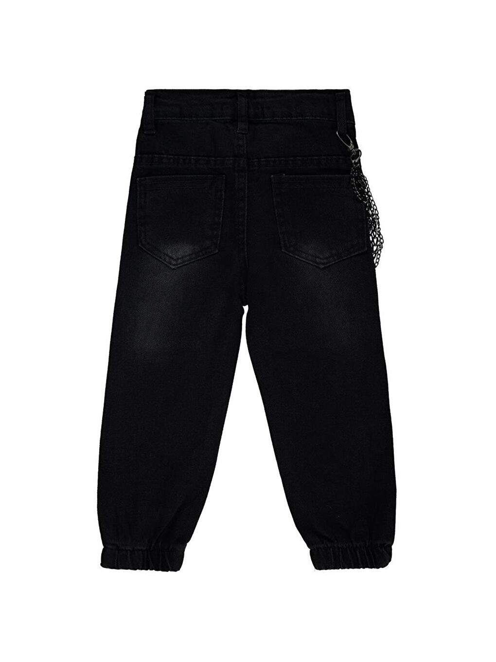 Girls Torba Cepli Kapaklı 2-5 Yaş Pantolon - Siyah 2-3 Yaş-5