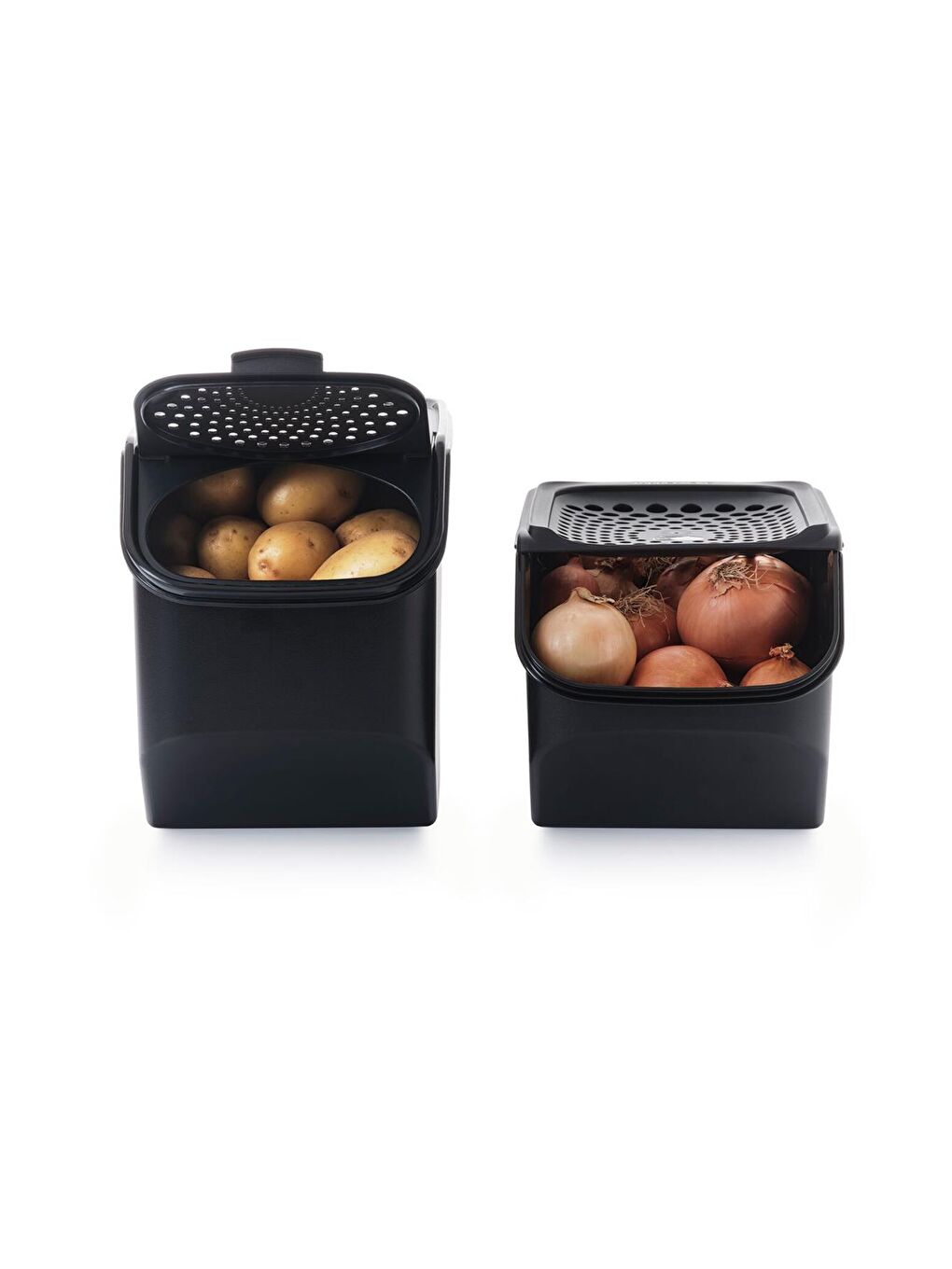 Soğan/Sarımsak Saklayıcı 3L Siyah-3