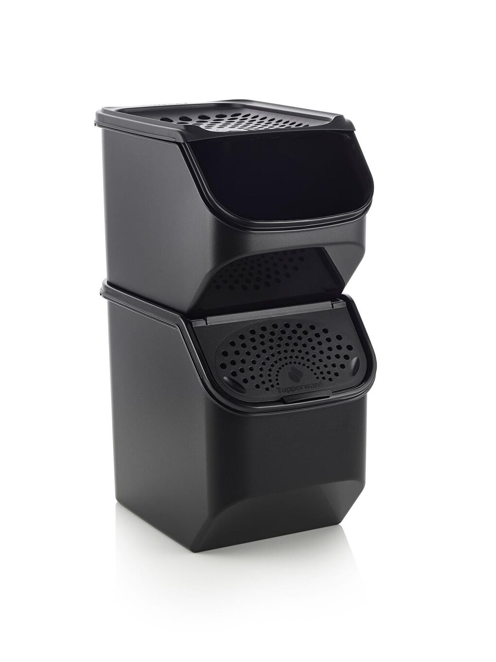 Soğan/Sarımsak Saklayıcı 3L Siyah-4