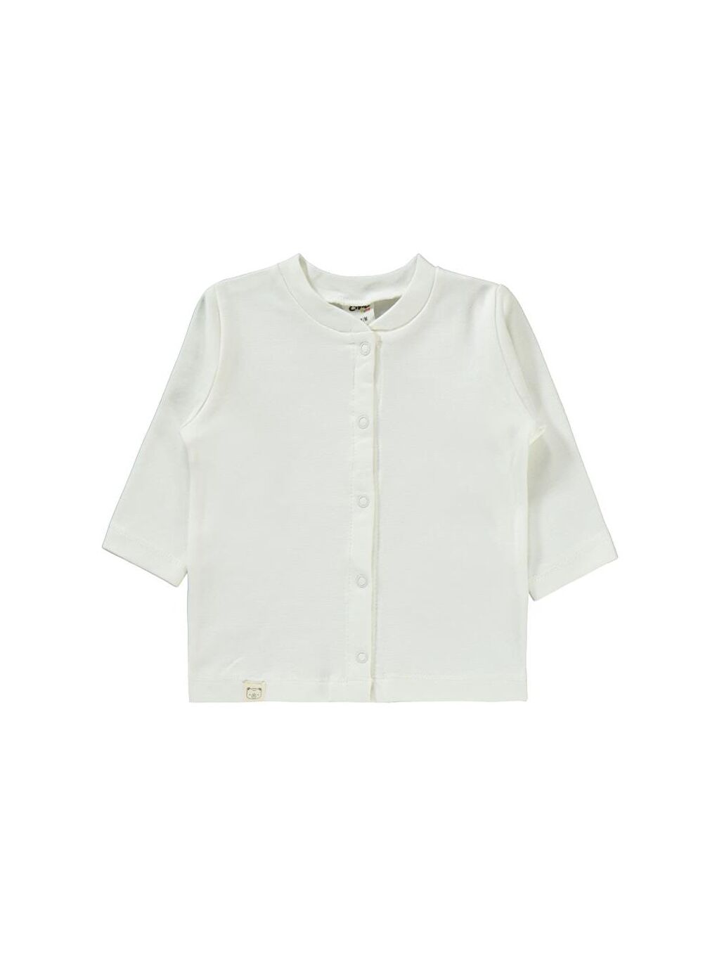 Baby Düz 1-6 Ay Pijama Takımı - Ekru 6-9 Ay-7