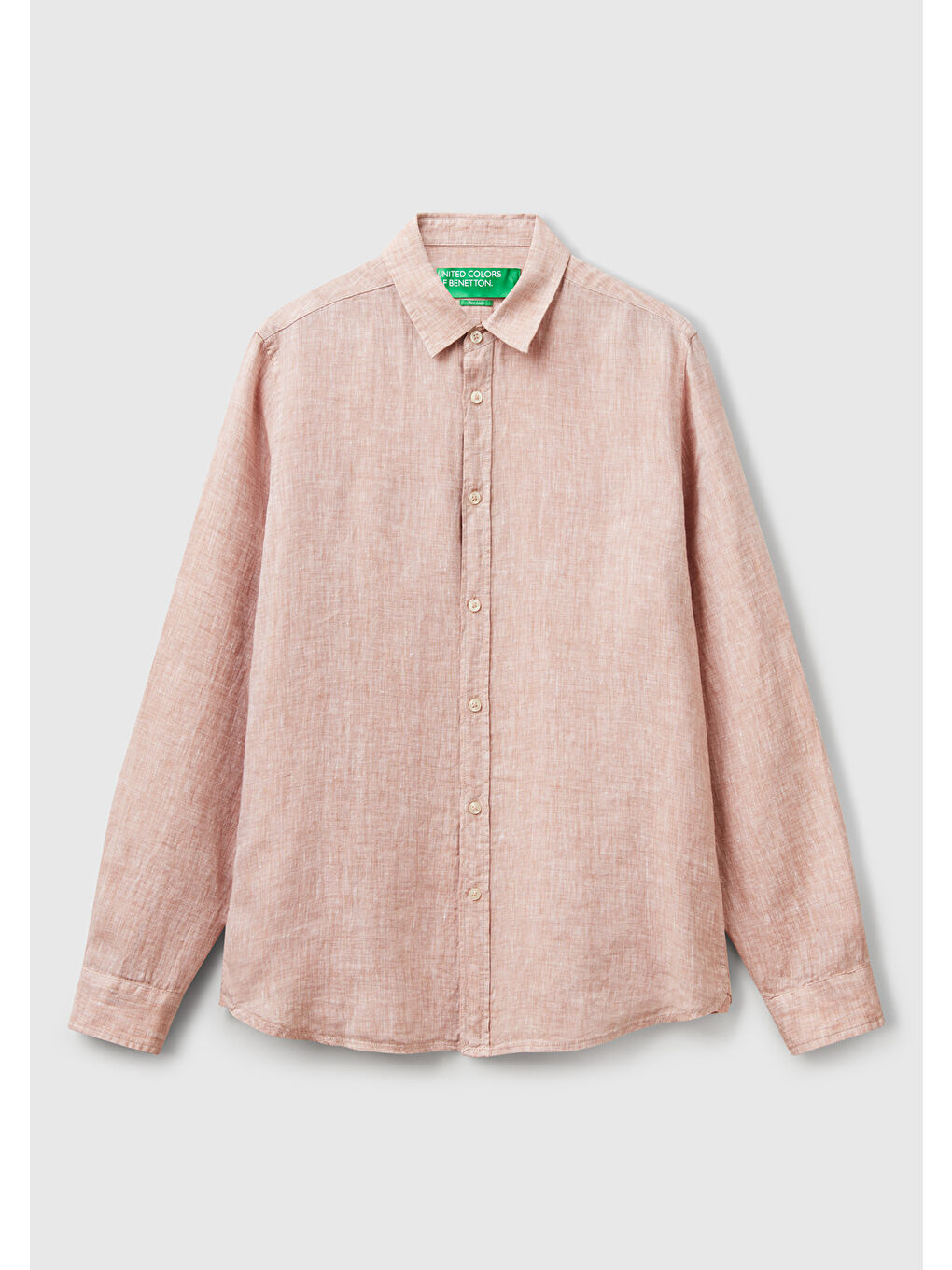 Karışık Erkek %100 Keten Gömlek-1