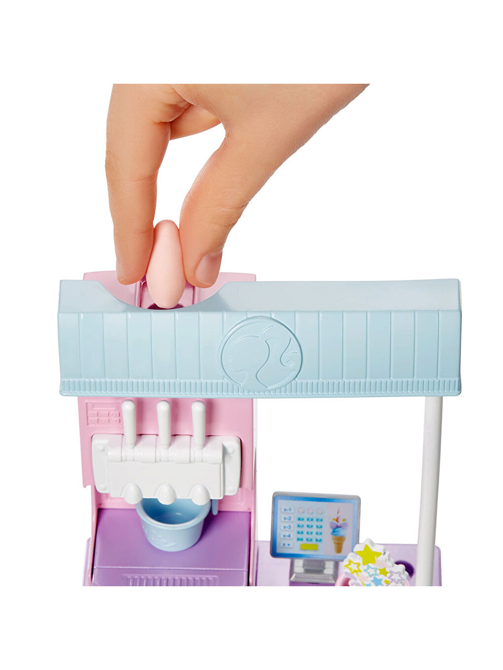 Barbie Dondurma Dükkanı Oyun Seti HCN46-4