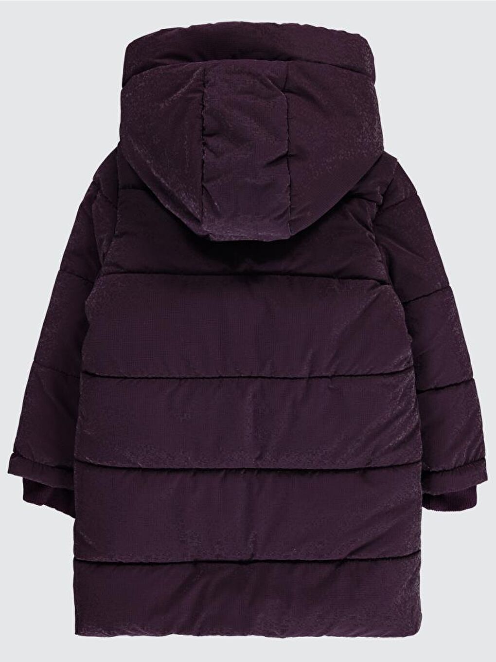 Mürdüm Girls Kare Dikişli 2-5 Yaş Mont - Lila 5-6 Yaş-1
