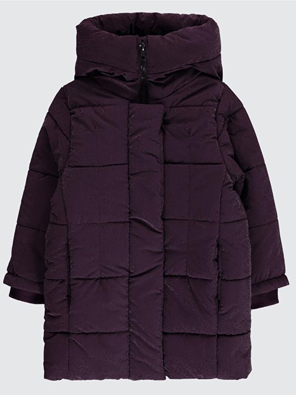 Mürdüm Girls Kare Dikişli 2-5 Yaş Mont - Lila 5-6 Yaş-2