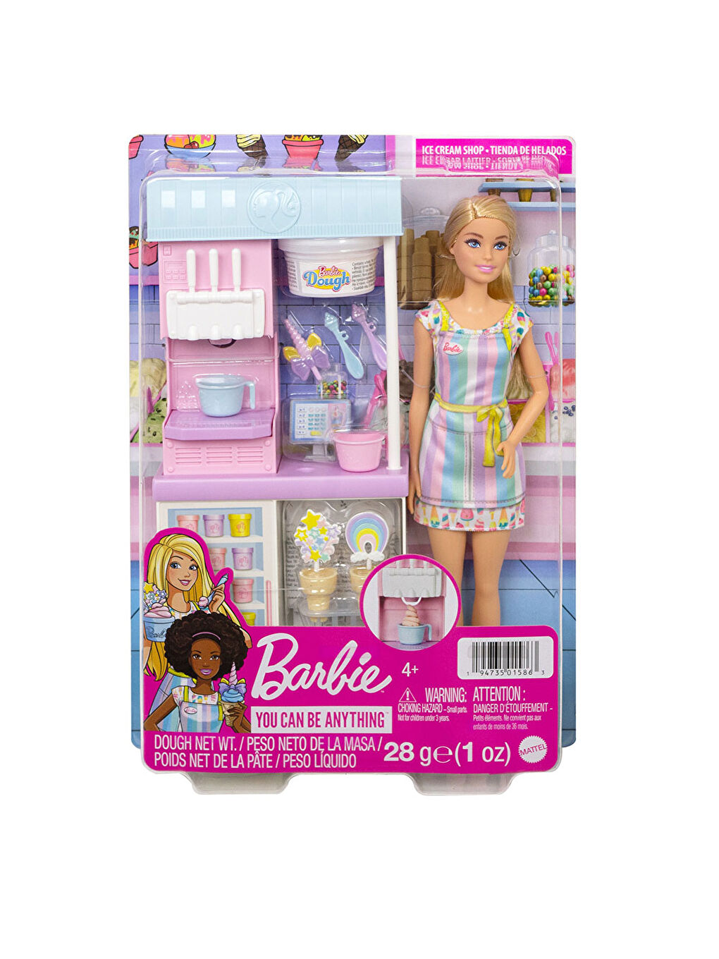 Barbie Dondurma Dükkanı Oyun Seti HCN46-6