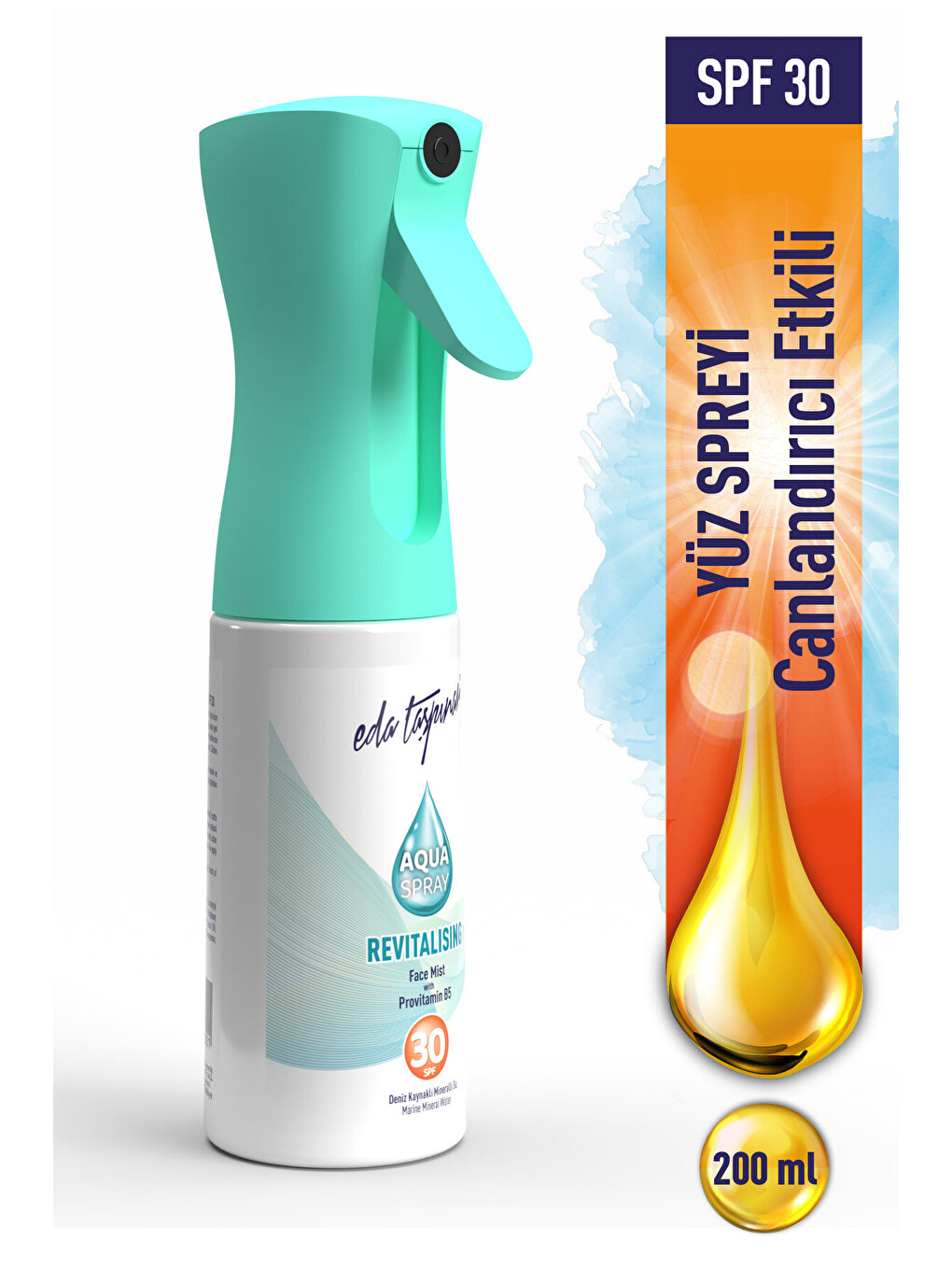 Canlandırıcı Etkili Yüz Spreyi Spf 30 - 200 Ml (egy0080)-1