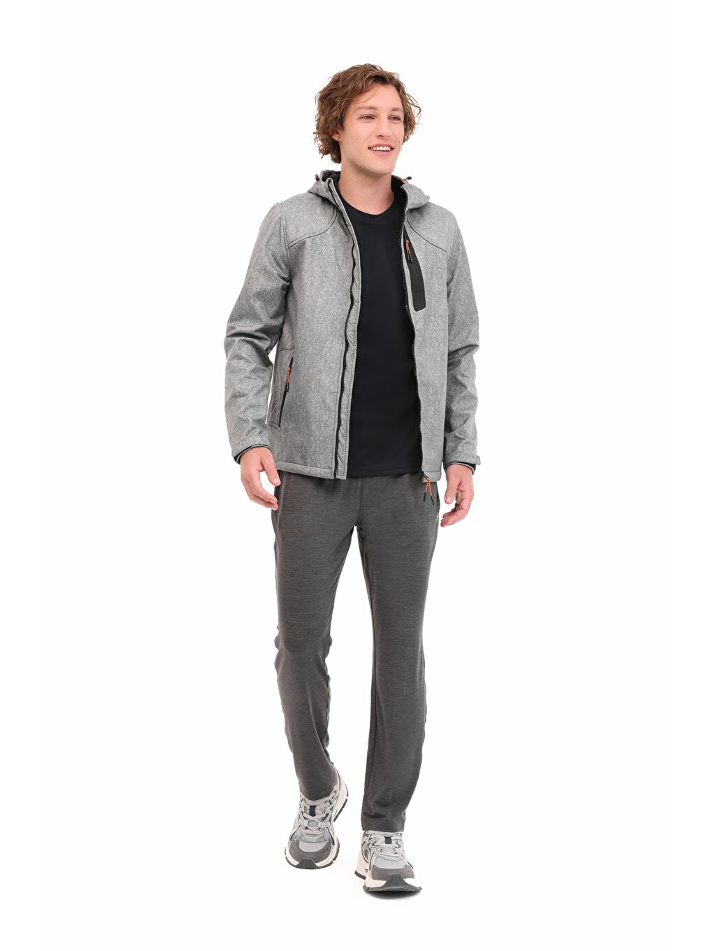 Karışık ML NEW TREND 1GT17 5PR GRI Erkek Softshell-2