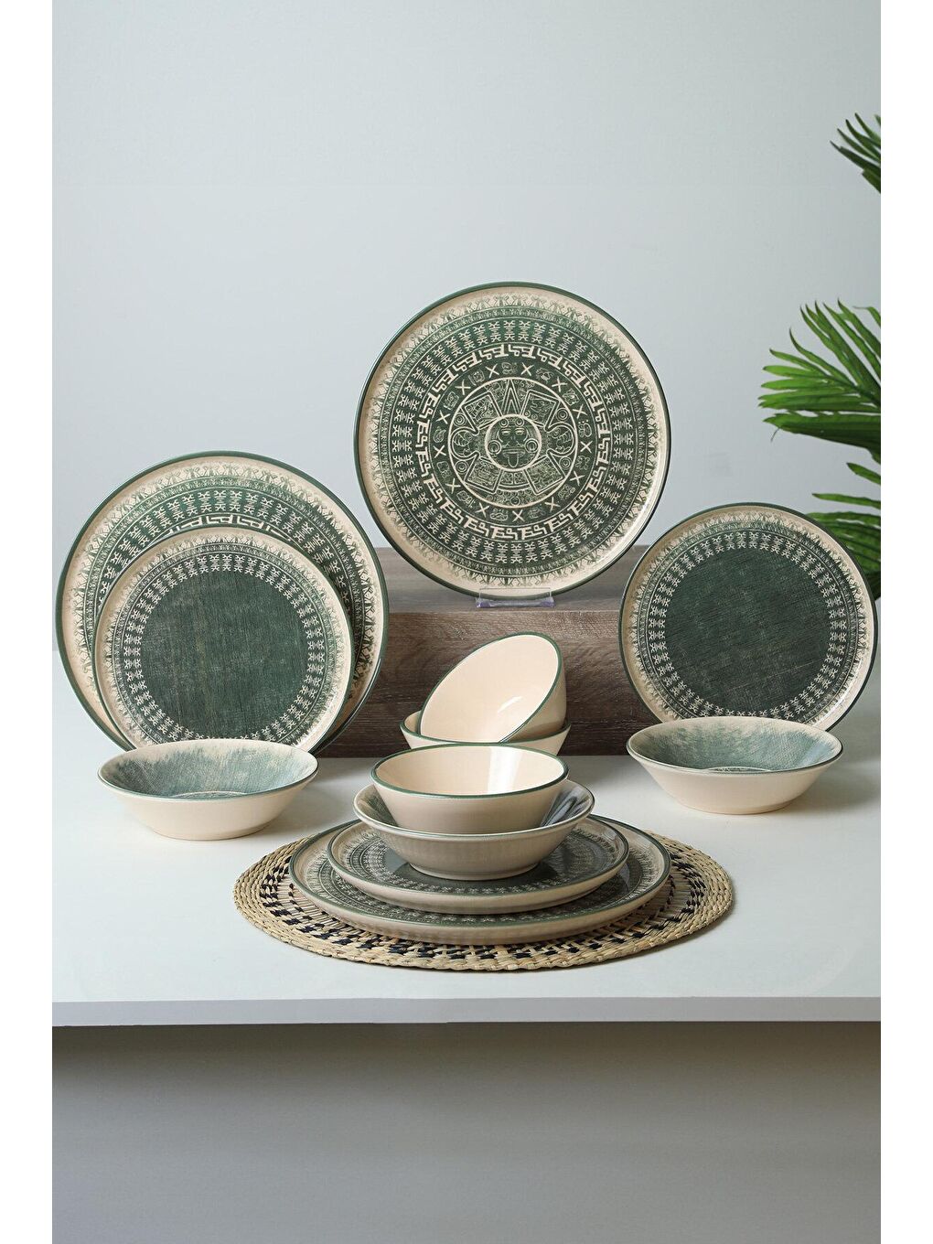 Karışık Maya Yemek Takımı 24 Parça 6 Kişilik-1