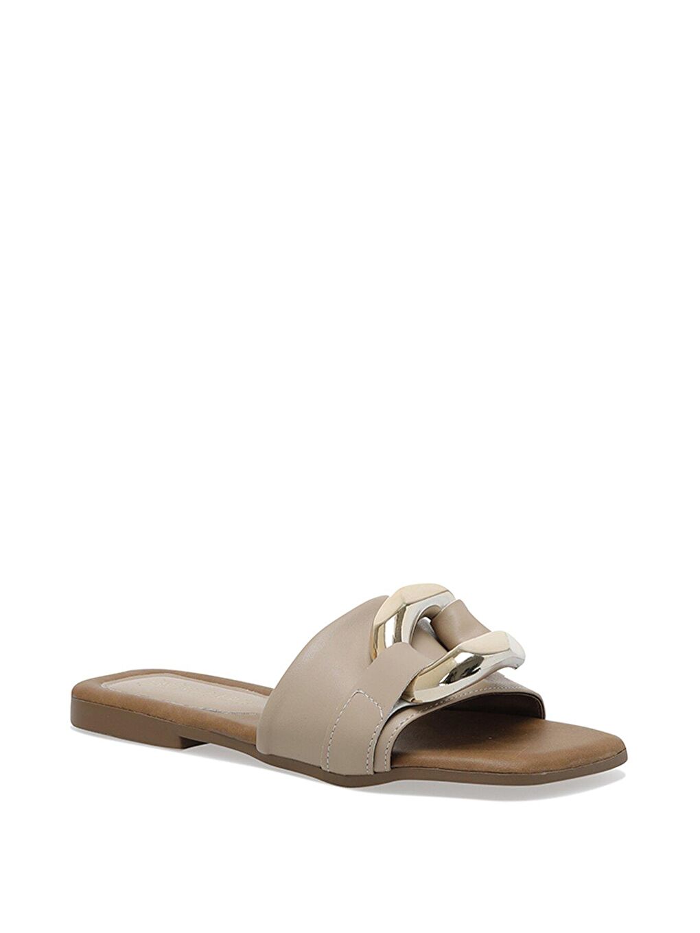 JANE 2FX Bej Kadın Terlik-1