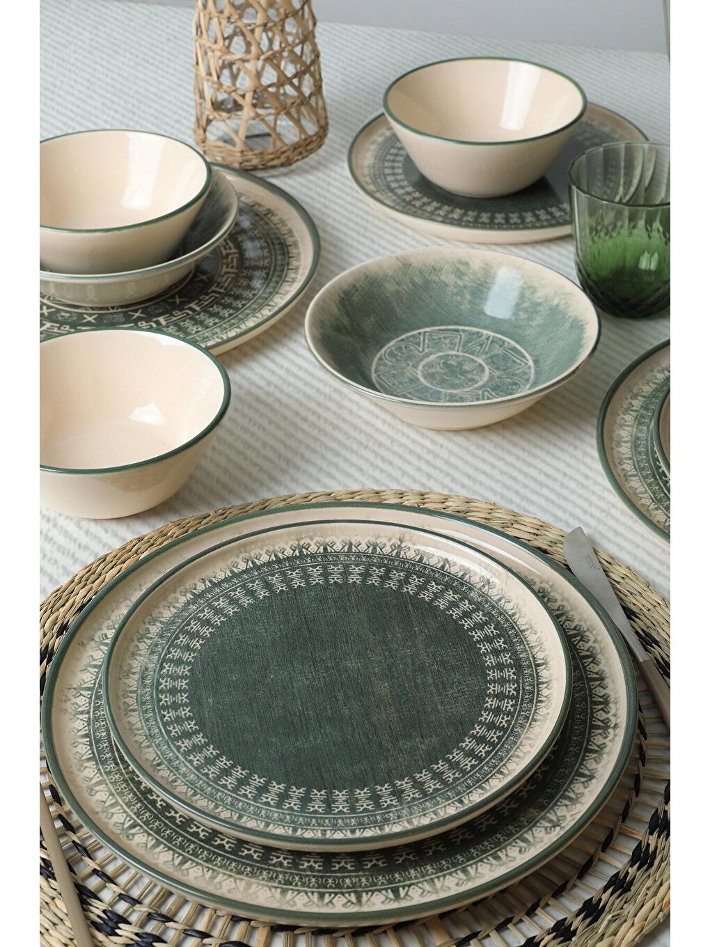 Karışık Maya Yemek Takımı 24 Parça 6 Kişilik-4