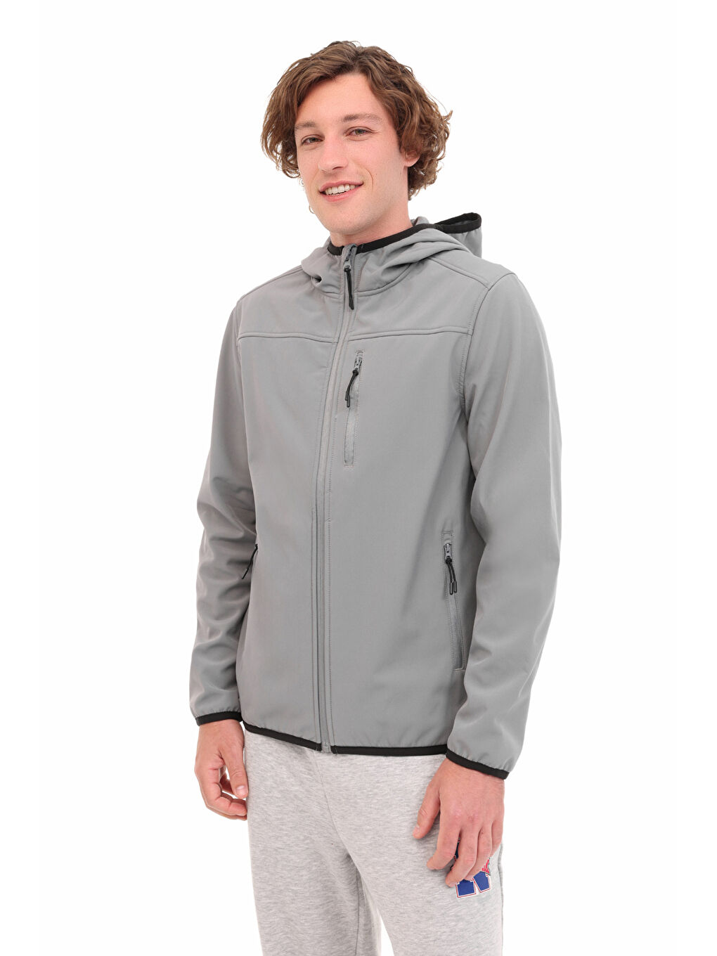 Karışık ML BASIC SOFTSHELL 5PR Gri Erkek Softshell
