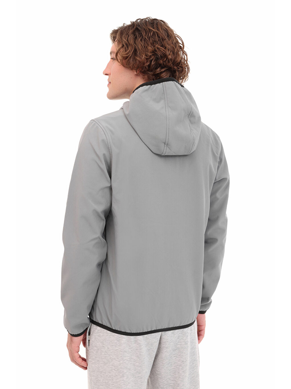 Karışık ML BASIC SOFTSHELL 5PR Gri Erkek Softshell-1