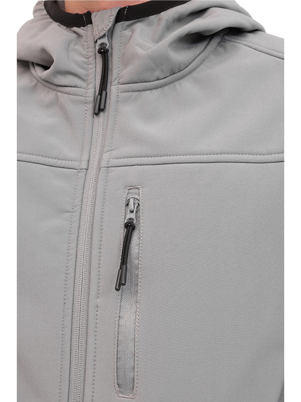 Karışık ML BASIC SOFTSHELL 5PR Gri Erkek Softshell-3