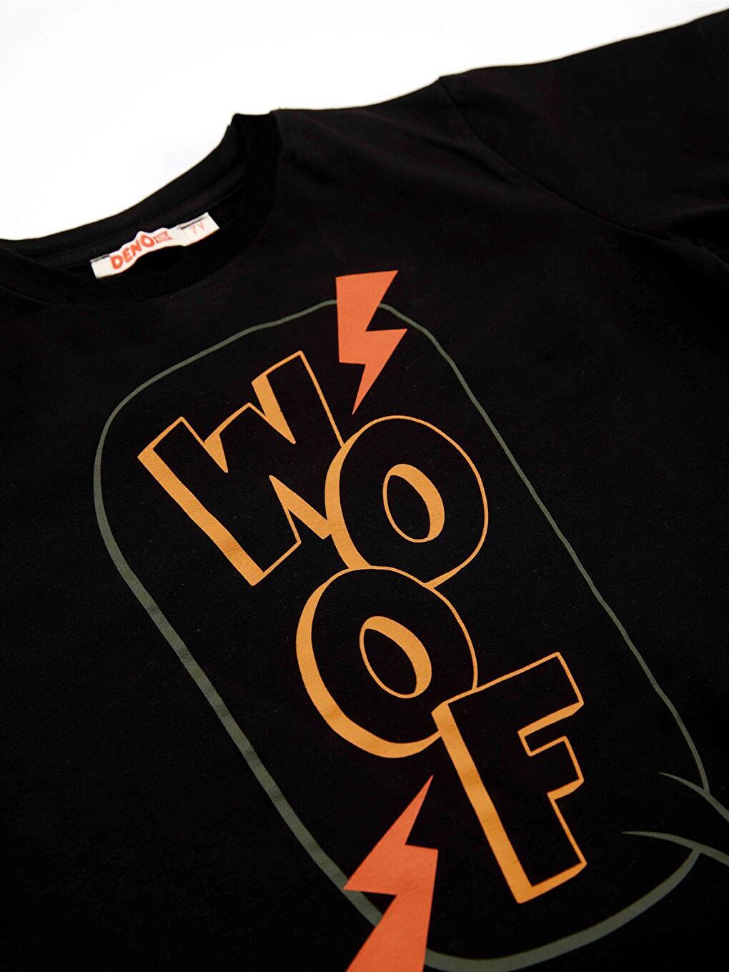 Denokids Karışık Woof Erkek Çocuk T-shirt Eşofman Altı Takım - 4